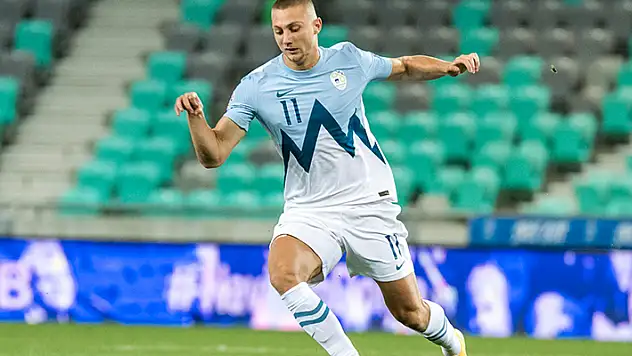 Blaz Kramer, 14 dakika forma giydi
