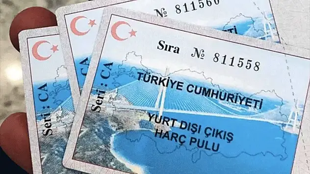 Yurt dışına çıkış harcı bin TL oldu