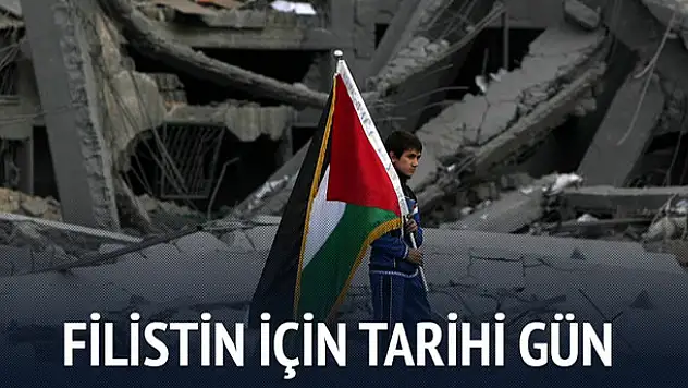 BM'ye Başbakan Davutoğlu'nun da katılacağı törenle Filistin bayrağı asılacak