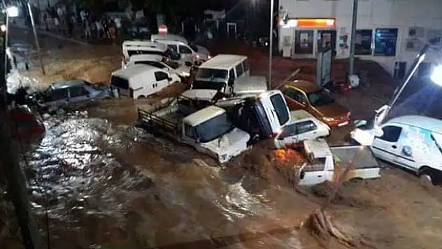 Bodrum'da sel felaketi