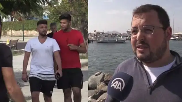 Bodrum'da yaşayan Suriyelilerden operasyona destek