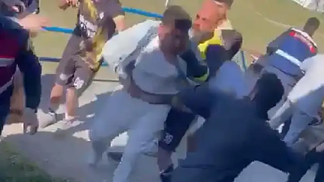 Bodrum'da amatör maçta kavga 2 yaralı, 7 gözaltı