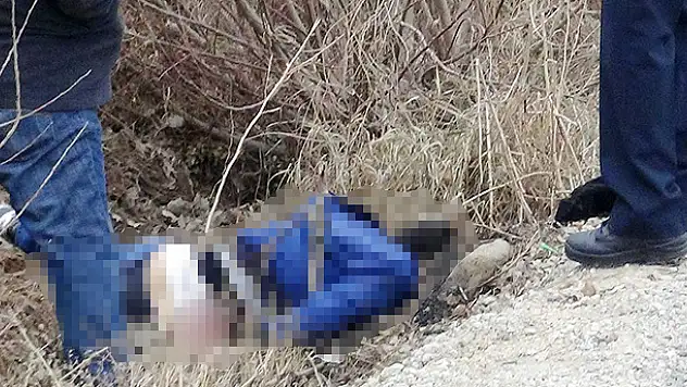 Boğazı kesilmiş halde tarlada bulundu
