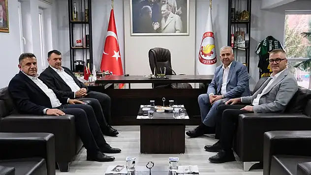 Bölge Belediye Başkanları'ndan Ustaoğlu'na ziyaret