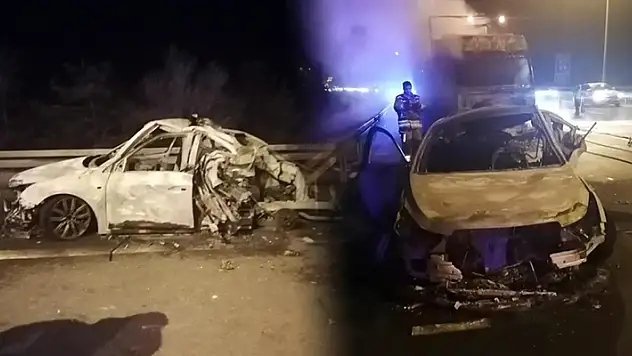 Bolu'da feci kaza: 4 ölü, 3 yaralı
