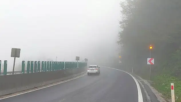 Bolu Dağı'nda sağanak ve sis etkili oluyor

