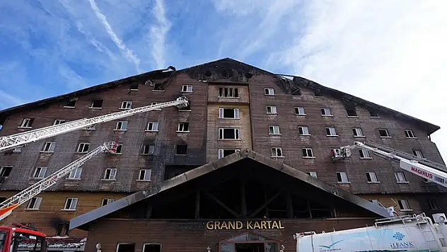 Bolu Kartalkaya'daki Grand Kartal Otel yangını davasının 2. duruşması başladı