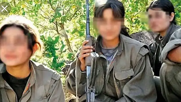 Bölücü örgütteki çocuk ve kadın düşkünlüğü hat safhada