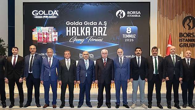 Borsa İstanbul'da gong Golda Gıda için çaldı