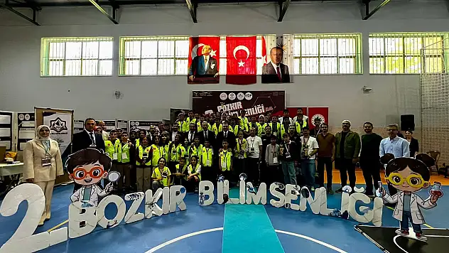 Bozkır'da 2. Bilim Şenliği coşkuyla tamamlandı