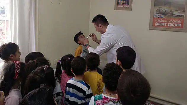 Bozkır'da ana sınıfı öğrencilerine meslekler tanıtıldı