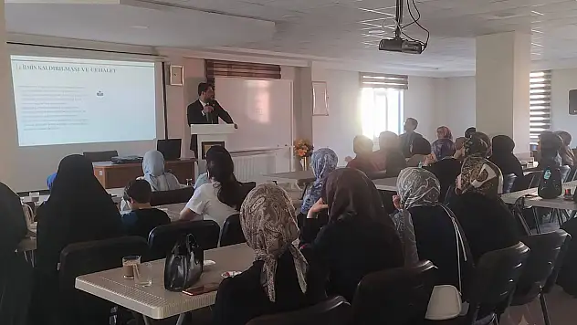 Bozkır'da gençlere özel söyleşi