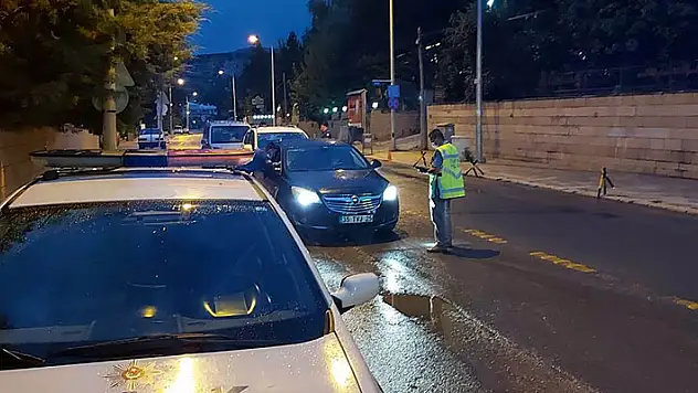 Bozkır'da 'huzur' asayiş uygulaması yapıldı
