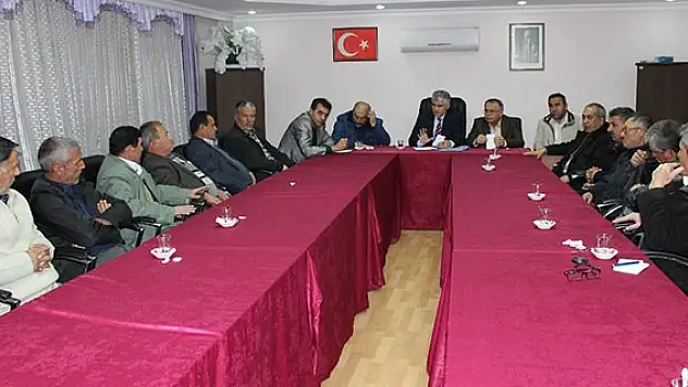 Bozkır'da mahalle istişare toplantıları devam ediyor