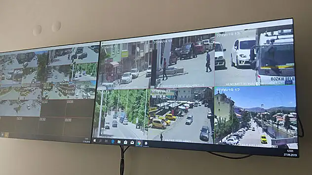 Bozkır'da MOBESE'ler faaliyete başladı