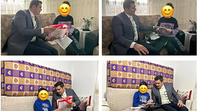 Bozkır'da 'Siz yeter ki öğrenmek isteyin yeni yıl hediyeniz Kaymakamlığımızdan' projesi hayata geçirildi
