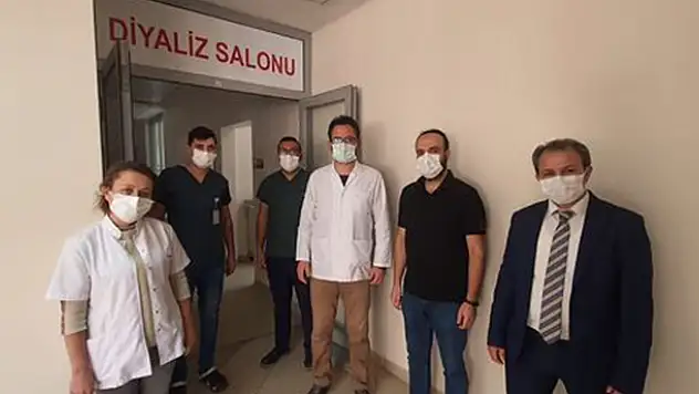Bozkır Devlet Hastanesinin diyaliz ünitesinin kapasitesi artırıldı