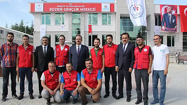 Bozkır Gençlik Merkezi hizmete açıldı