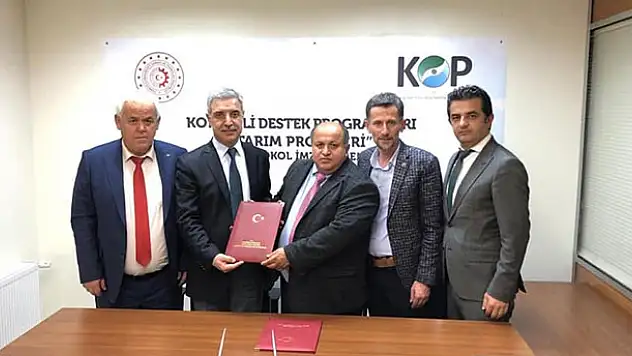 Bozkır ilçesi, KOP'un destekleyeceği 2 projeden 700 bin lira destekleme alacak