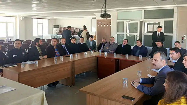 Bozkır ilçesinin yıl sonu değerlendirme toplantısı yapıldı