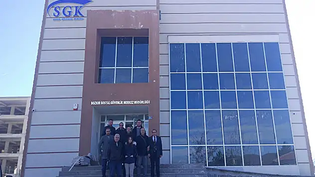 Bozkır Sosyal Güvenlik Merkez Müdürlüğü hizmet binası geçici kabulü yapıldı