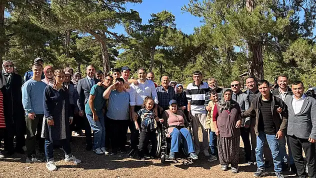 Bozkır'da engelli bireyler ve aileleri için özel piknik düzenlendi