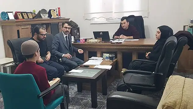 Bozkır'da Kuran Kursu öğrencilerinin eğitim durumu incelendi