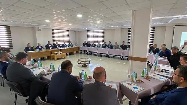 Bozkır'da müftüler çalışmaları değerlendirdi