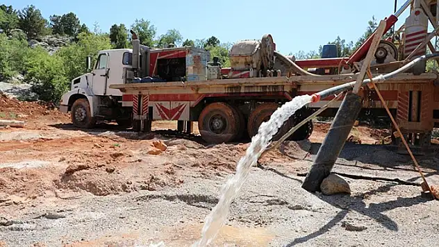 Bozkır'ın üç mahallesine KOSKİ'den yeni sondaj kuyusu
