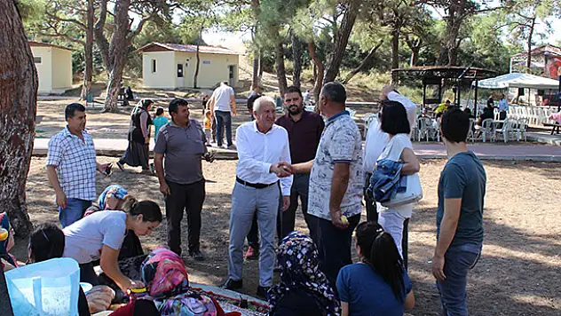 Bozkırlılar, piknikte bir araya geldi