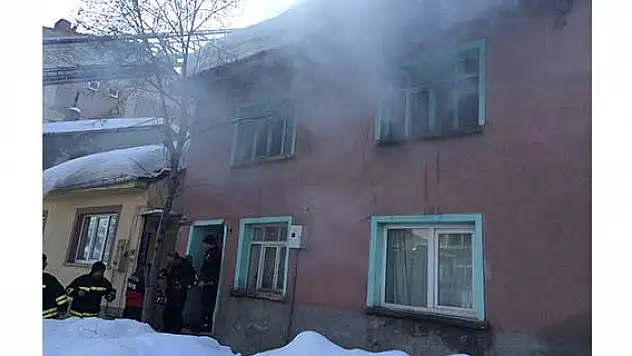 Bozüyük'te ev yangını