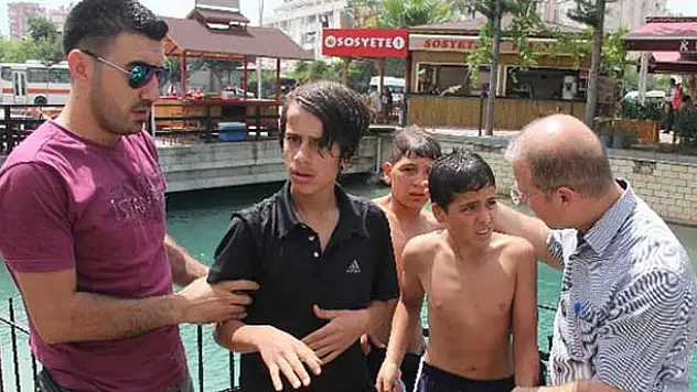 Bu da 'Çocuklar boğulmasın' operasyonu