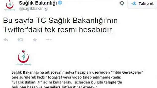 Bu kadarına da pes ! Bakanlık adına...
