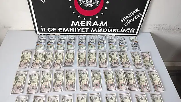 Bu numaraya dikkat! Konya'da sahte dolarla alışveriş yapan 2 şahıs tutuklandı
