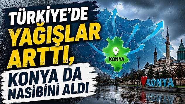 Bu tabloda Konya'dan da güzel haber var!