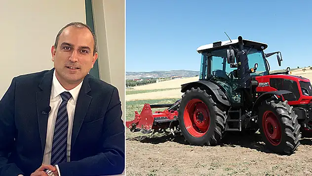 Bu toprakların traktörleri Konya'da