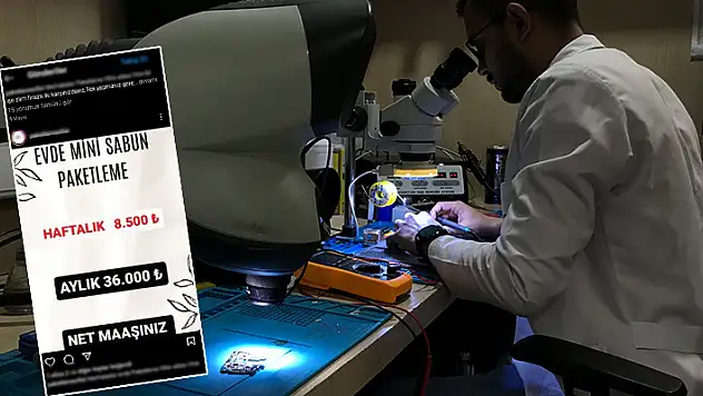 Bu tuzağa düşmeyin! Ev hanımlarına 36 bin lira maaş vaadedip dolandırıyorlar
