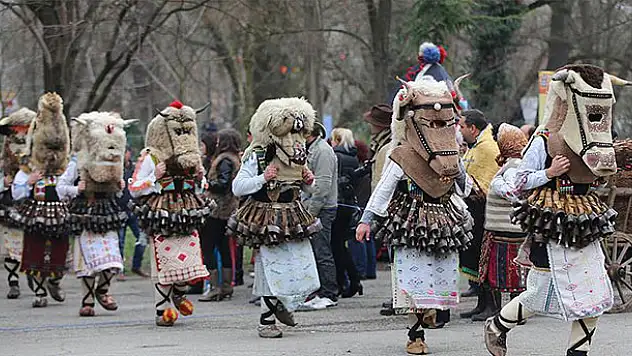 Bulgaristan'da Kukerlandia festivali düzenlendi