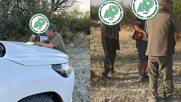 Burdur'da kaçak avcılık yapan 7 kişiye ceza
