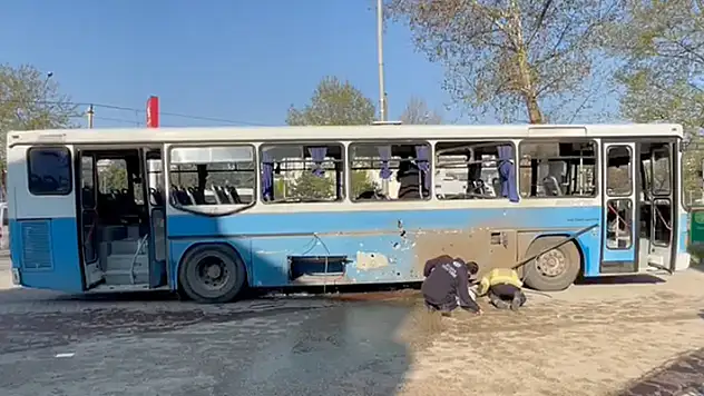 Bursa'da infaz koruma memurlarını taşıyan servisin geçişi sırasında patlama: 1 şehit
