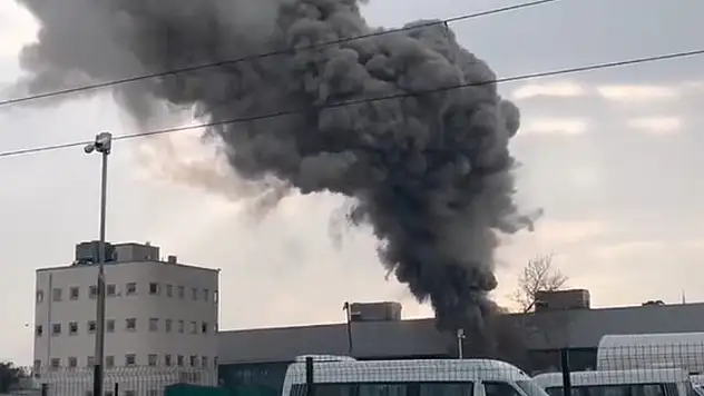 Bursa'da otobüs terminalinde yangın çıktı

