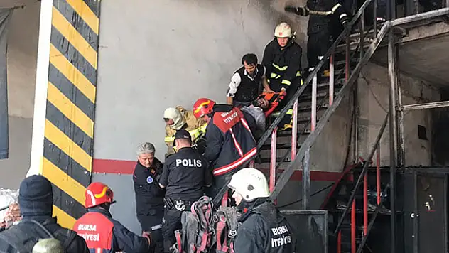 Bursa'da sanayi sitesinde patlama