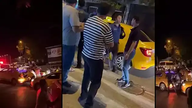 Bursa'da taksiciye gasp iddiası ortalığı karıştırdı