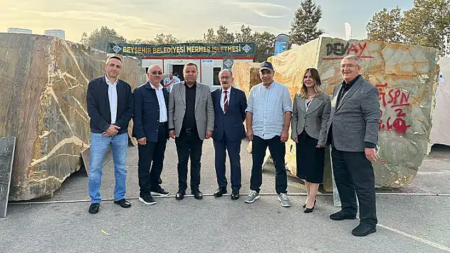 Bursa Fuarı'nda Konya rüzgarı esiyor! Beyşehir'in doğal taşları görücüye çıktı 