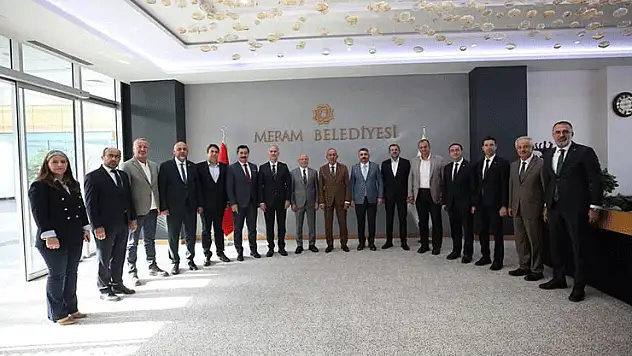 Bursa heyeti tecrübe paylaşımı için Meram'da