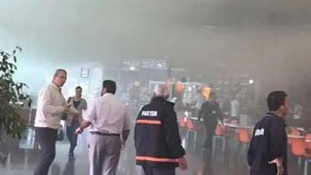 Bursa Otobüs Terminali'nde yangın paniği