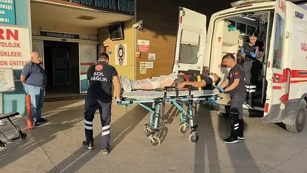 Bursa'da otomobil ile motosiklet çarpıştı: 1 yaralı