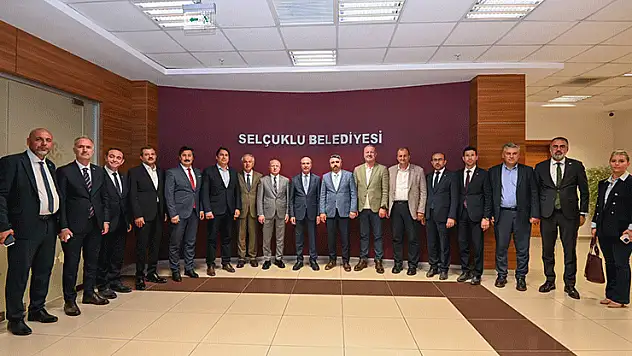 Bursalı Başkanlar Selçuklu'nun yatırımlarına hayran kaldı