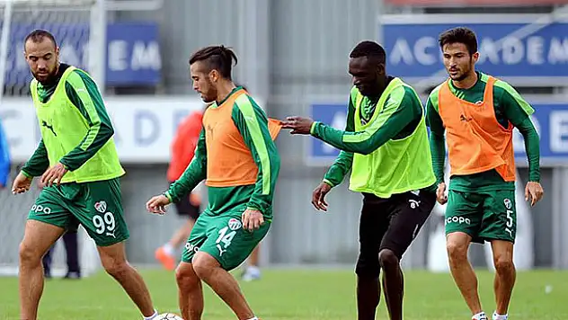 Bursaspor'da Antalyaspor maçı hazırlıkları sürüyor