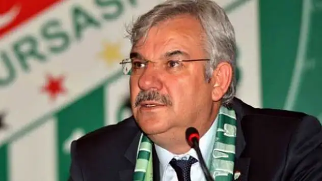Bursaspor'da Recep Bölükbaşı yeniden başkan!